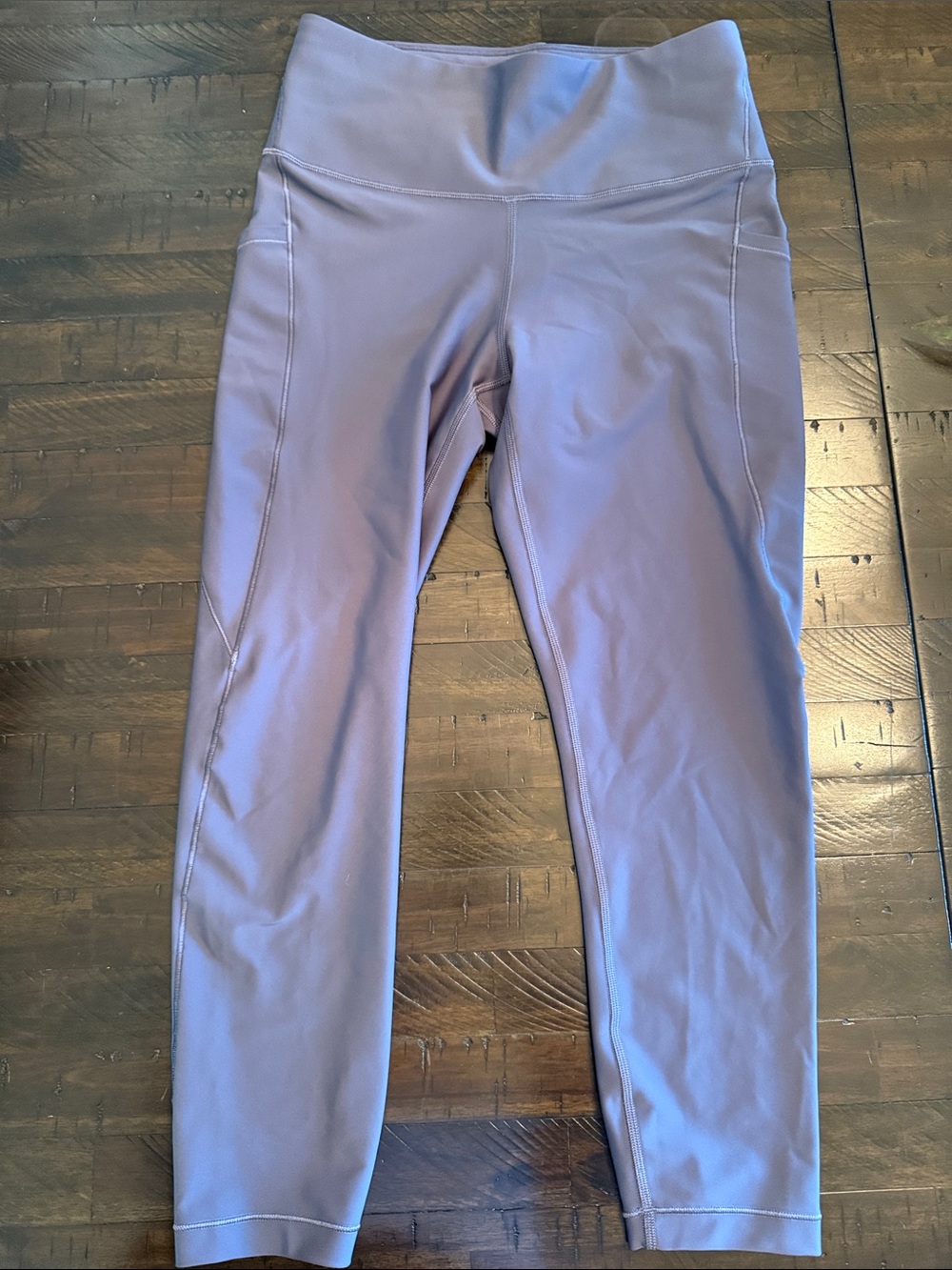 Athleta High-Waist Gray Active Cropped Leggings